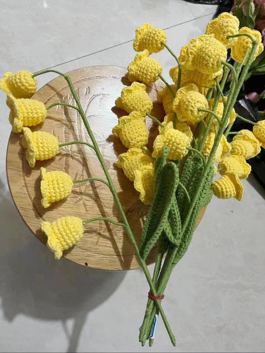 Crocheted Flowers  - Lily of the Valley