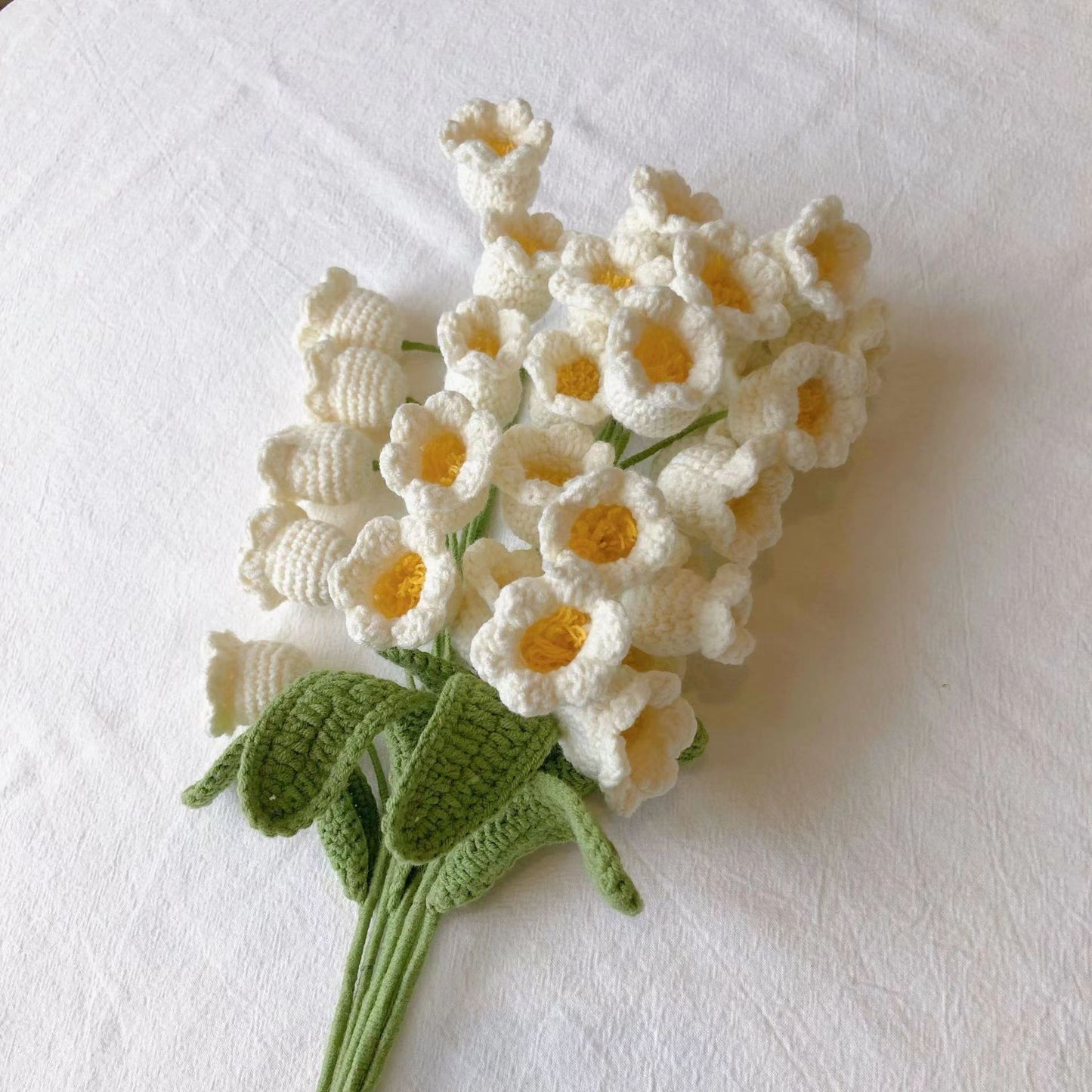 Crocheted Flowers  - Lily of the Valley