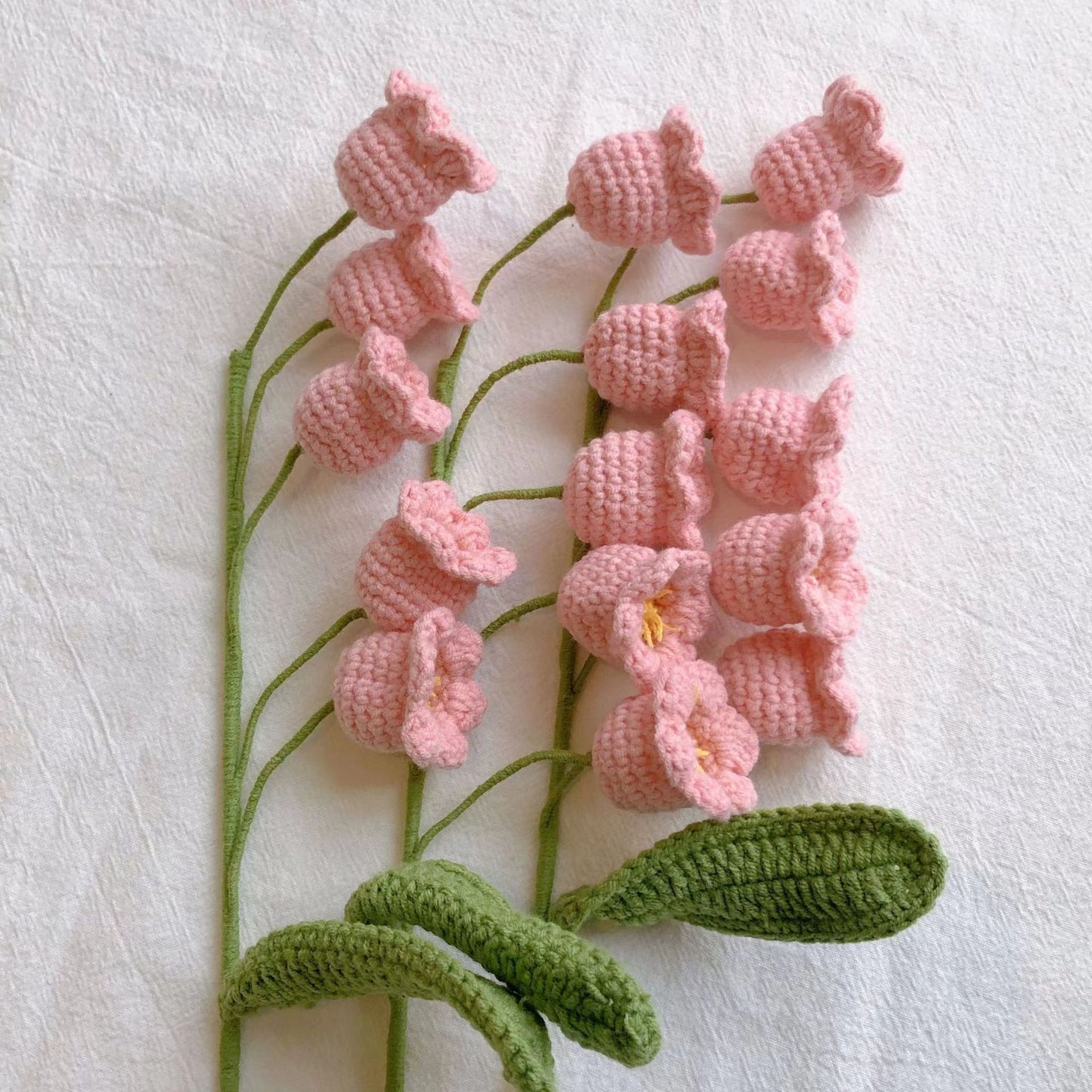 Crocheted Flowers  - Lily of the Valley