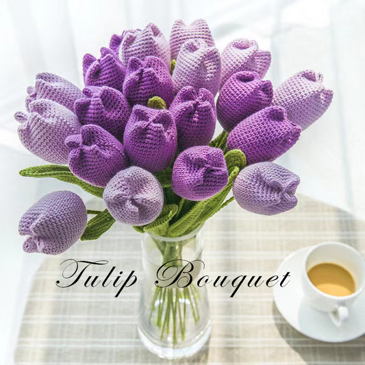 Tulip Crochet Bouquet